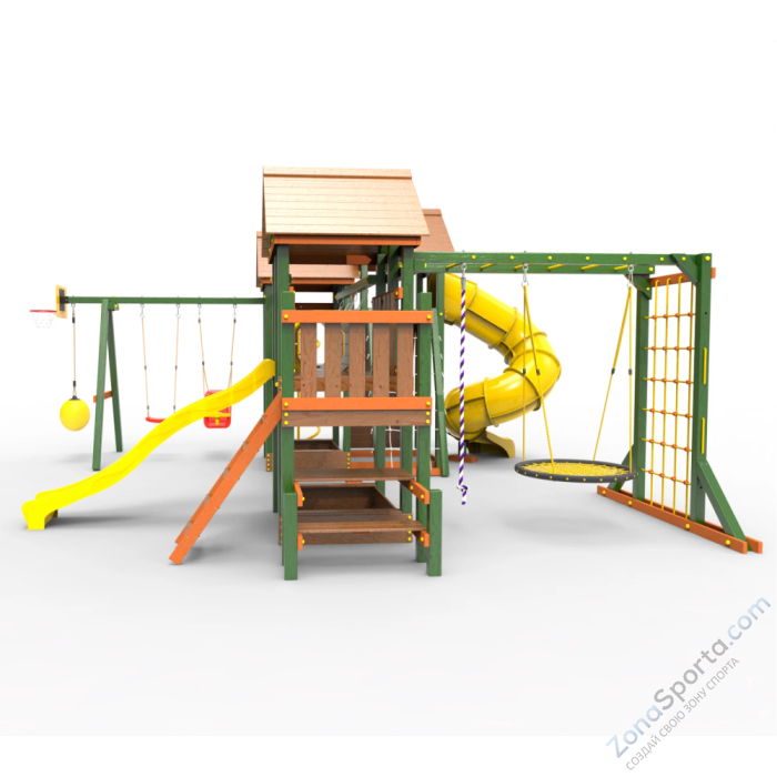 Детская площадка Пикник Вега Д Стэйдж Бонд с трубой