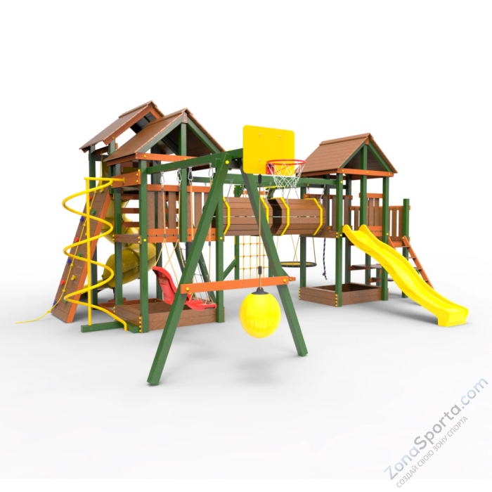 Детская площадка Пикник Вега Д Стэйдж Бонд с трубой