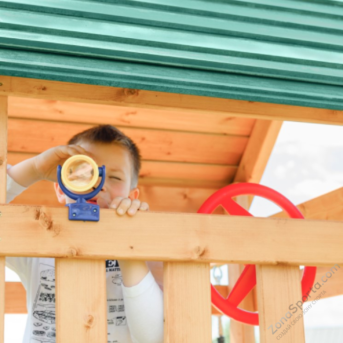 Детский игровой комплекс Unix Kids (6 in 1) Dark Green