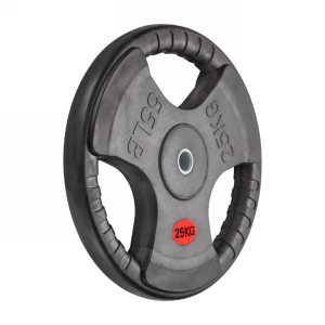 Диск 31 мм. обрезиненный с 3-мя хватами 25 кг, VictoryFit VF-S252500