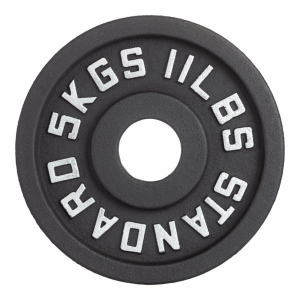 Диск 51 мм. чугунный окрашенный 5 кг, VictoryFit VF-SC510500