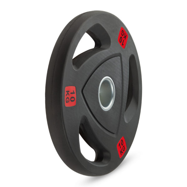 Диск 51 мм. обрезиненный с 3-мя хватами 10 кг VictoryFit VF-ST51100