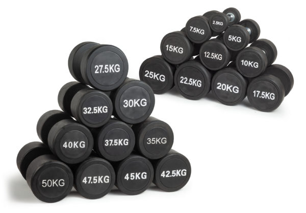 Гантель неразборная круглая 10 кг. VictoryFit VF-R100