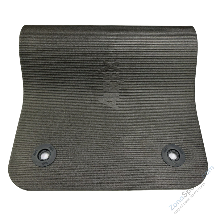 Гимнастический коврик Airex Fitline 140 с люверсами темно-серый