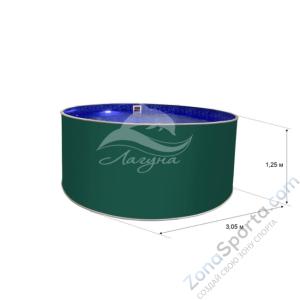 Круглый бассейн Лагуна ТМ236 3,05 х 1,25 м