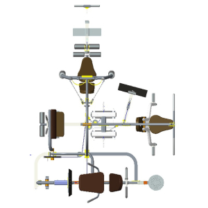 Мультистанция 6-ти позиционная Gymmaster FC6014